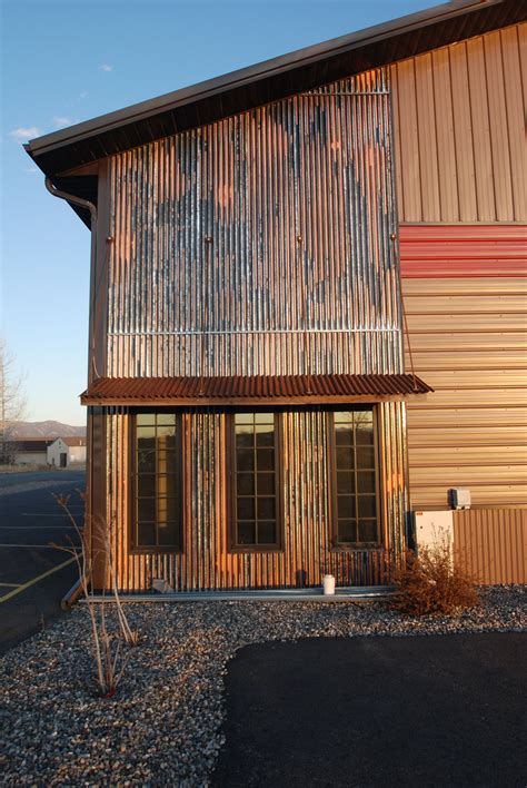 rustic metal exterior home ideas